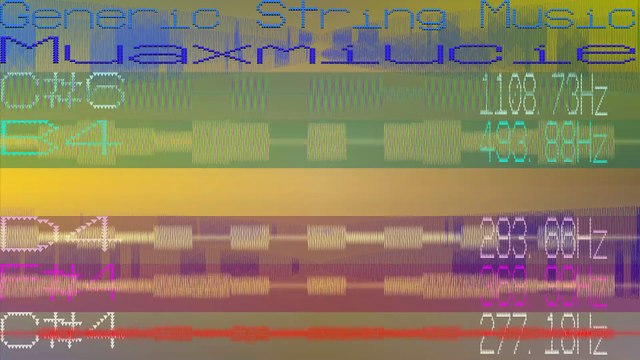 Generic String Instrument Music - Muaxmiucie - 510 bpm