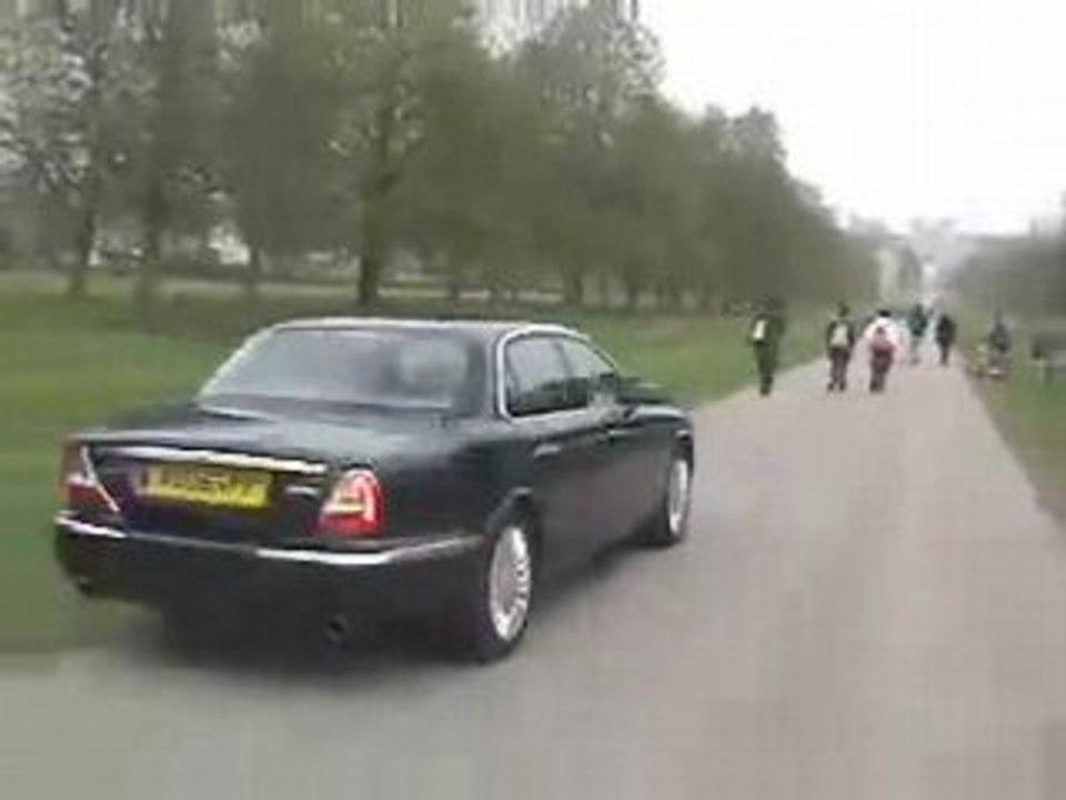 Queen of England nearly runs me over!!!