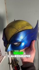 J’ai fais la version 1 du casque de Wolverine dans Deadpool and Wolverine !