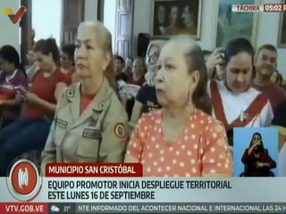 Táchira | Equipos promotores de las cinco transformaciones inicia despliegue para asambleas estadales