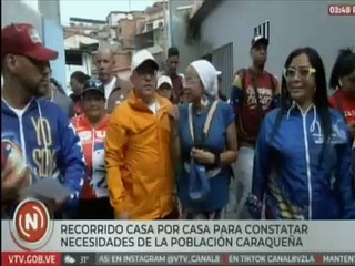 Jefe de Gob. de Caracas Nahum Fernández realizo recorrido para fortalecer las necesidades del pueblo
