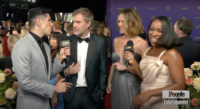 Mark Duplass Jokes He's Thankful Sucession is Over : It Made Some Room for The Morning Show at the Emmys