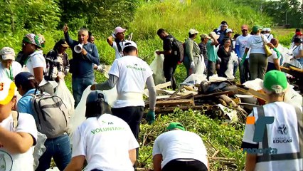 Recolectan toneladas de basura durante limpieza de playas en Panamá Viejo y Costa del Este