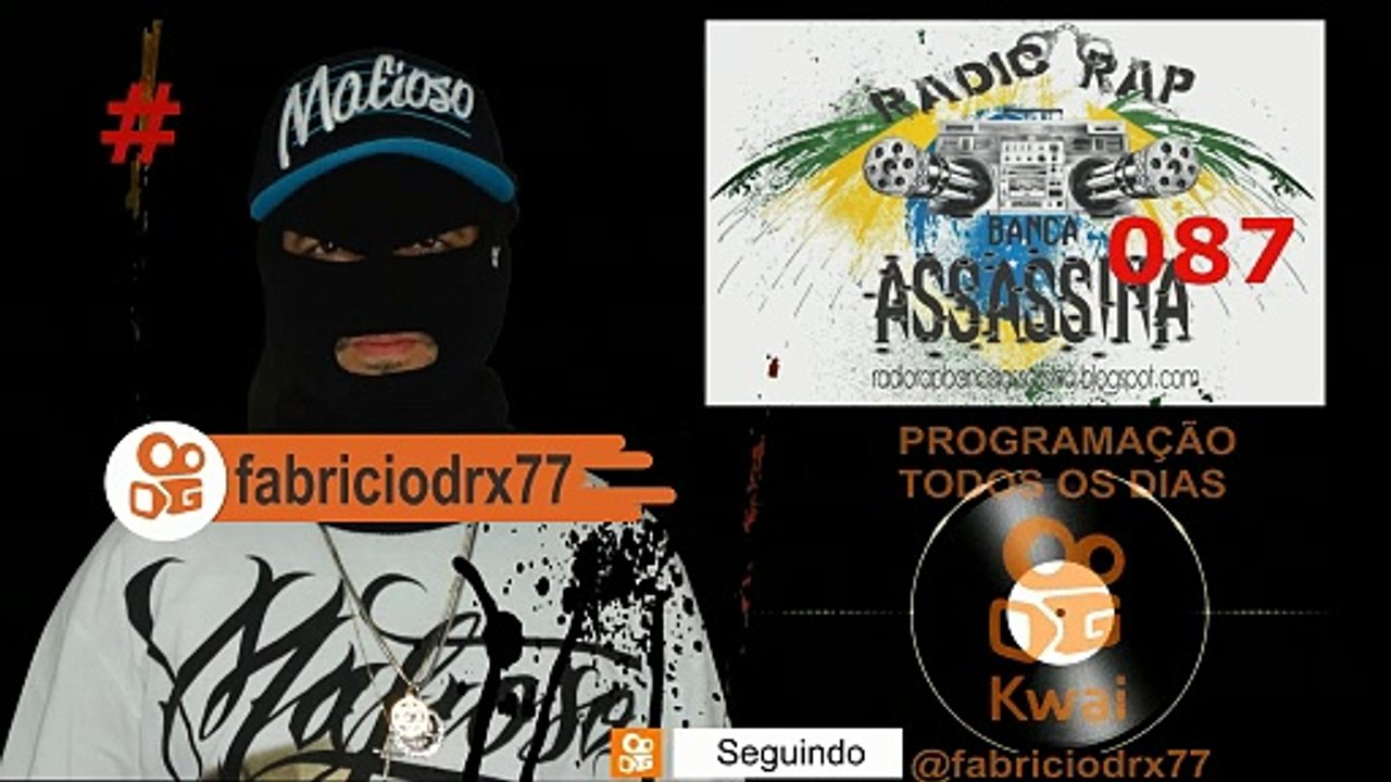 #087 - SINISTER / LUNA & DJ CRI / CROCKED I - RADIO RAP BANCA ASSASSINA -- KWAI -- www.kwai.com/@fabriciodrx77
