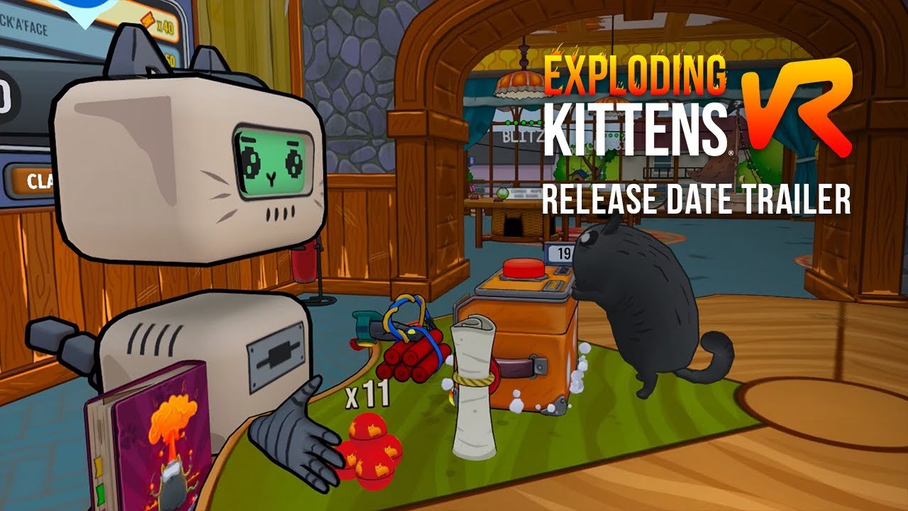 Exploding Kittens VR - Trailer date de sortie