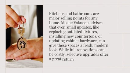 Moshe Vakneen Tips How to Boost Your Property's Value Before Selling
