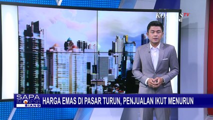 Harga Emas di Kota Jambi Turun, Penjualan Juga Menurun Imbas Masalah Global