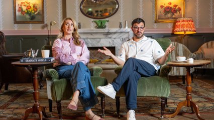 Inbetweeners' Simon Bird and comedian Jessica Knappett debate hotel etiquette