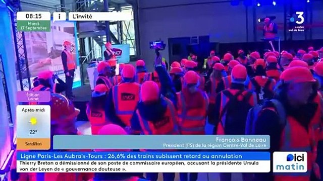 France Bleu Orléans - L'Invité d'ICI Matin : François Bonneau président de la région Centre Val de Loire