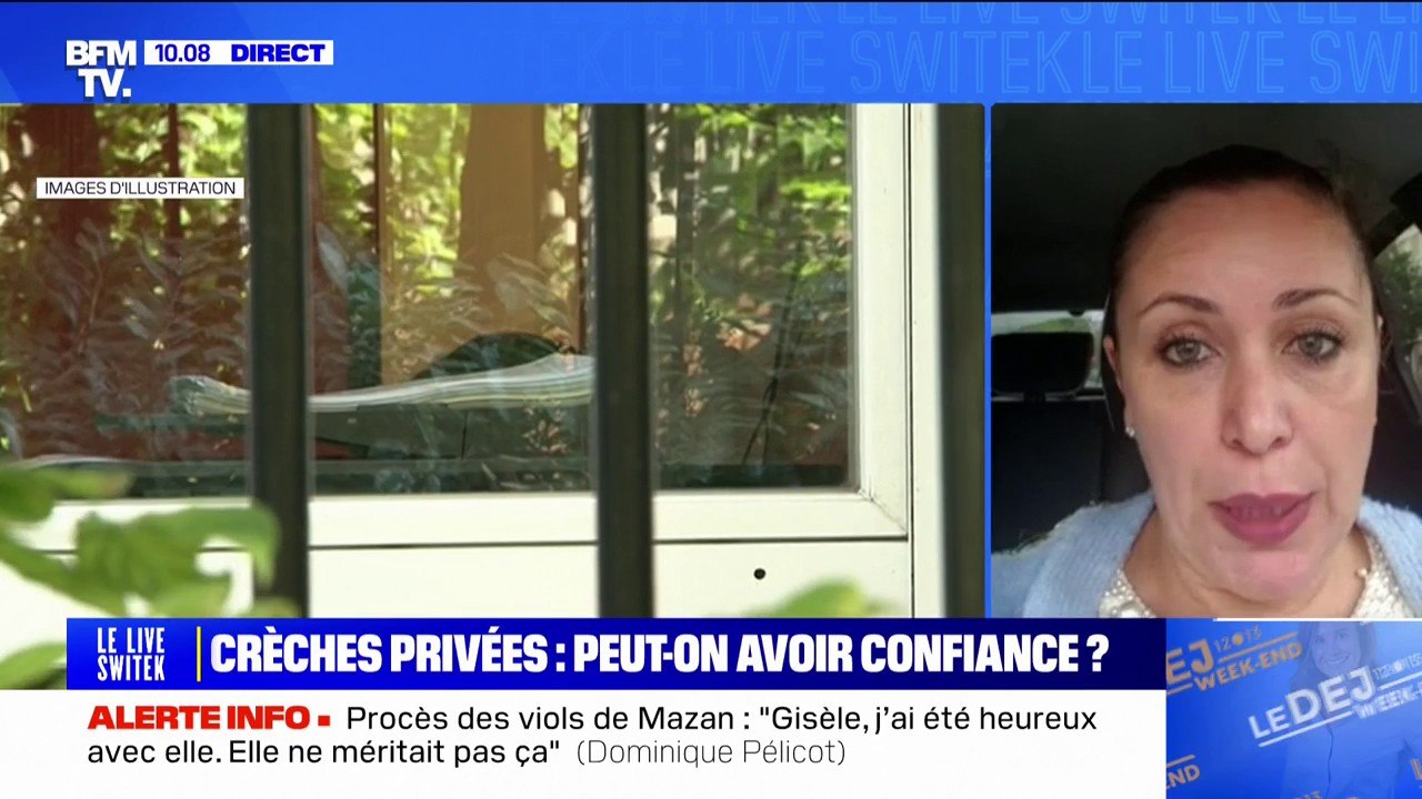 "Je me suis aperçue que ma fille était rentrée avec des bleus sur la joue": Leila Arfaoui, maman qui avait inscrit sa fille dans une crèche "People & Baby" à Lyon, témoigne sur BFMTV