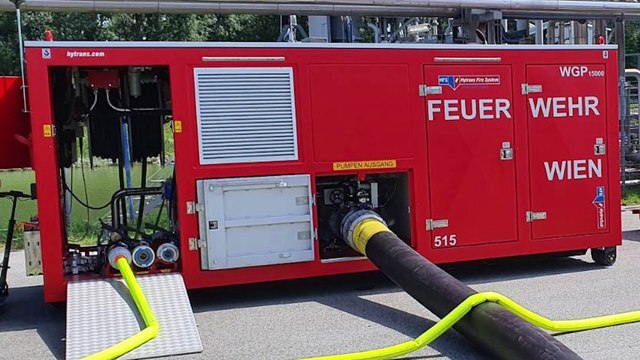 Wiener Feuerwehr Einsatz in Niederösterreich