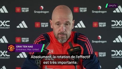 ten Hag : "J'espère avoir des bons maux de tête cette saison"