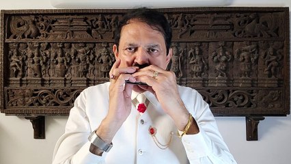 Jain Bhakti Geet-Tu Rangai Jane Rangama on Harmonica Live Performance by Mukund Kamdar