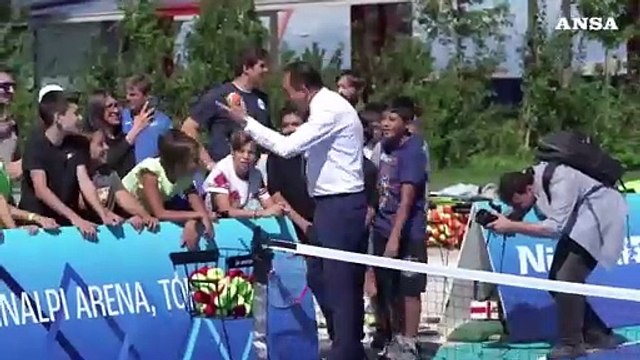 Atp Finals di Torino, campi da tennis sotto il grattacielo della Regione
