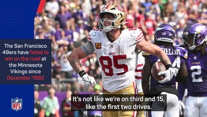 Download Video: 49ers frustrated with third down failures in Vikings defeat