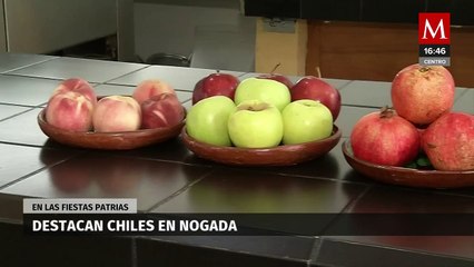 Chile en nogada, el platillo que destaca en las fiestas patrias