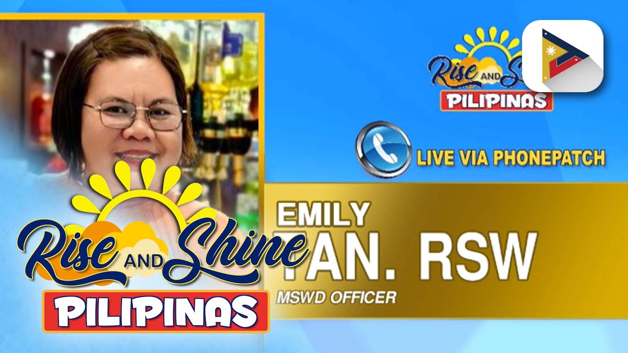 Panayam kay Emily Tan, Municipal Social Welfare Officer ng La Castellana, Negros Occidental