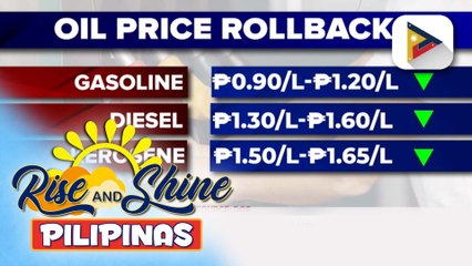 Oil price rollback, asahan ngayong linggo