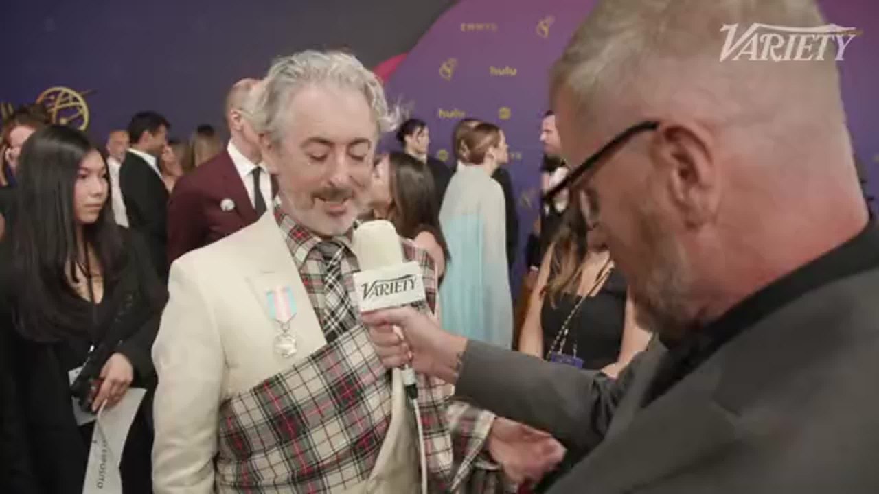Alan Cumming Red Carpet Interview at the 2024 Emmy Awards