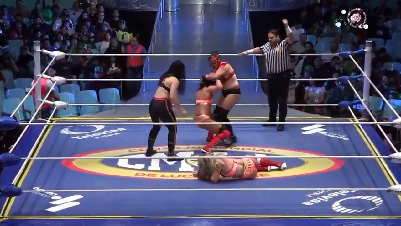 Lluvia & Tessa Blanchard © vs Persephone & Zeuxis [CMLL WOMEN TAG]