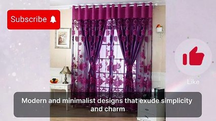 Curtains design ideas for living room