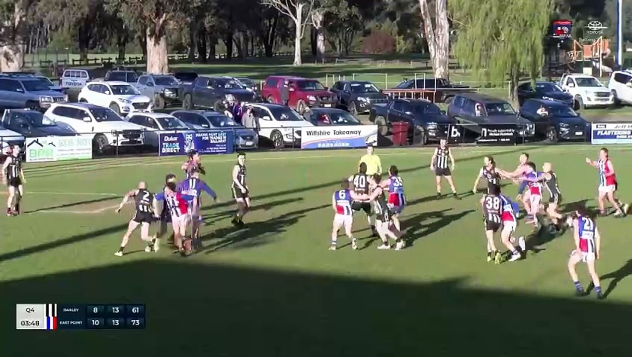 BFNL 2024 preliminary final - East Point v Darley: 1st period of overtime - The Courier - September 14, 2024