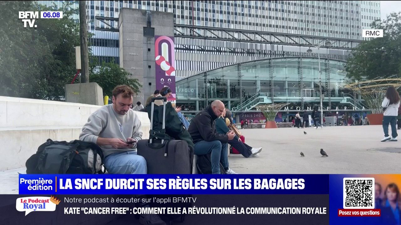 La SNCF durcit ses règles sur les bagages à partir de ce lundi: ce que vous pouvez désormais emporter
