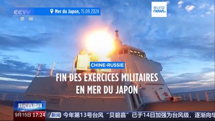 Six jours d'exercices militaires conjoints entre la Chine et la Russie se terminent en mer du Japon