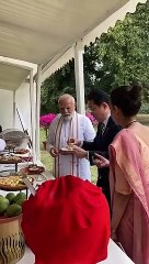 When PM Modi  Japan PM Fumio Kishida had Golgappa
