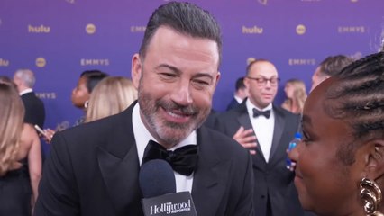 Jimmy Kimmel Talks Upcoming Presidential Election: "Doing Whatever I Can to Help" | Emmys 2024