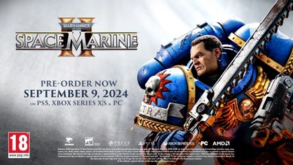 Warhammer 40000 Space Marine 2 Official Trailer