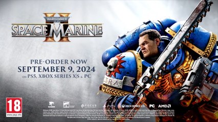 Warhammer 40000 Space Marine 2 Official Avarax Trailer