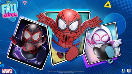Fall Guys x Spider-Man Official Collaboration Trailer