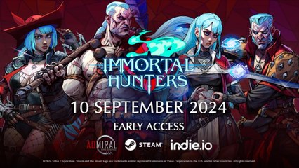 Immortal Hunters Official Release Date Announcement Trailer