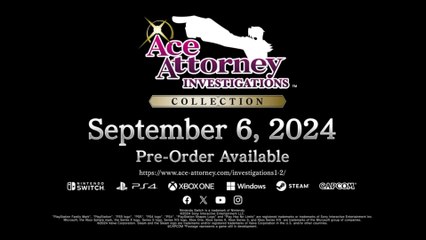 Ace Attorney Investigations Collection Official Final Trailer