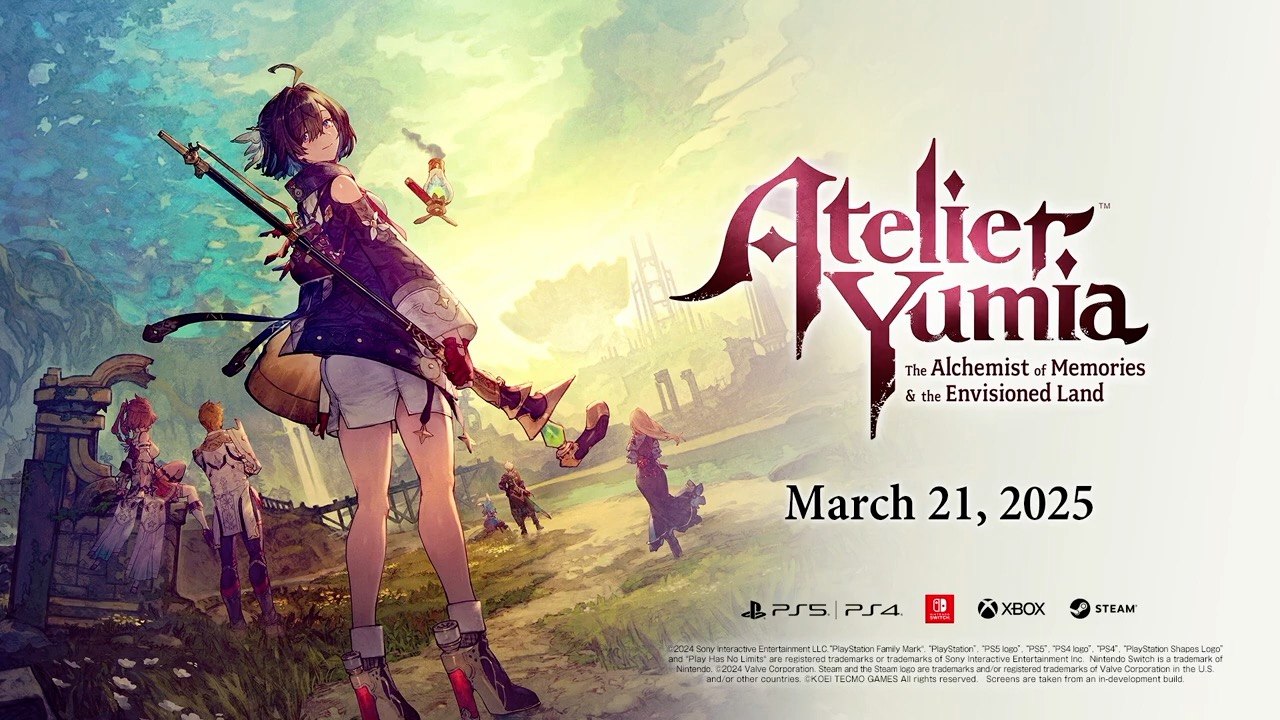 Atelier Yumia The Alchemist of Memories & the Envisioned Land Official First Trailer