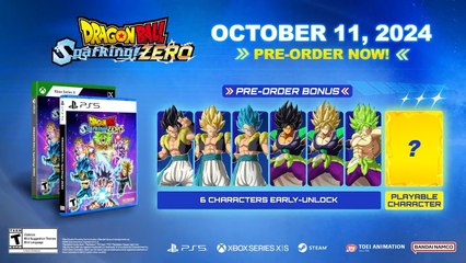 Dragon Ball Sparking Zero Official Majin Buu Saga Character Trailer