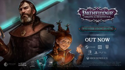 Pathfinder Wrath of the Righteous Visitors From Morta DLC Official Launch Trailer