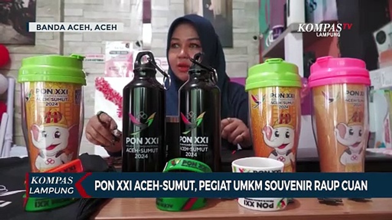 PON XXI Aceh-Sumut, Pegiat UMKM Souvenir Raup Cuan