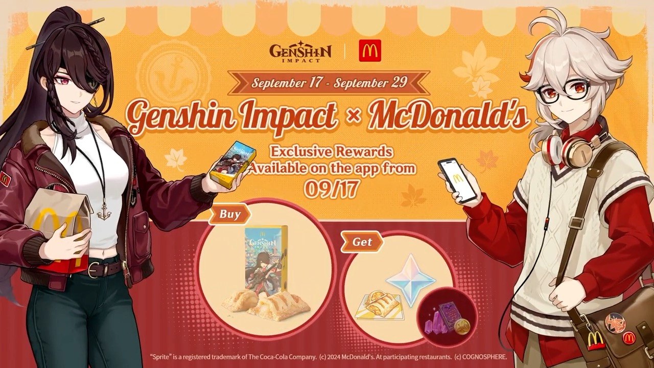 Genshin Impact x McDonald's Official Collaboration Trailer