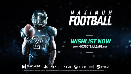 Maximum Football Official Early Access Release Date Trailer