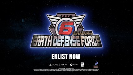 Earth Defense Force 6 Official Accolades Trailer