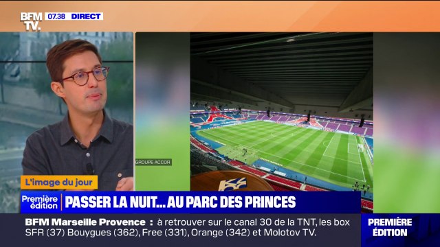 Le PSG et Accor installent une chambre d'hôtel permanente au Parc des Princes, avec vue sur la pelouse