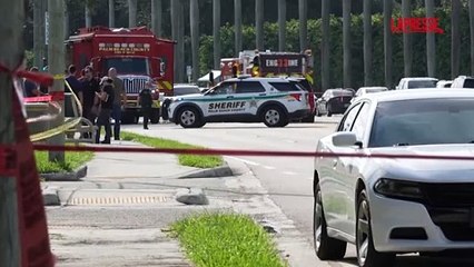 La polizia presidia il Trump International Golf Club dopo gli spari