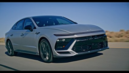 2025 Hyundai Sonata N Line Driving Video