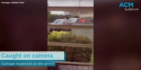 Garbage Contamination Officers Caught Inspecting Recycling Bins in Devonport 🚮