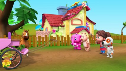 Meow Meow Billi Karti  Kids Poems In Hindi  Hindi Balgeet  म्याऊँ म्याऊँ  Super Kids Network - 1080
