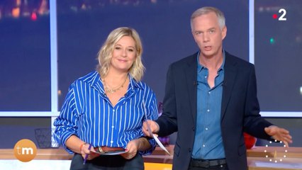 Télématin - Flavie Flament et Julien Arnaud complices pour leur première : "Je ne pensais pas me réveiller à vos côtés"
