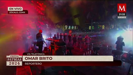 Desvanecimientos en el Zócalo por la aglomeración de personas en el Grito de Independencia