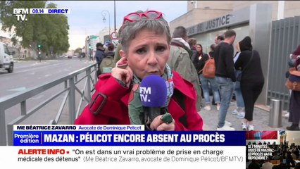 "Il ne se dérobe pas": l'avocate de Dominique Pelicot assure que "personne ne souhaite un renvoi" du procès des viols de Mazan